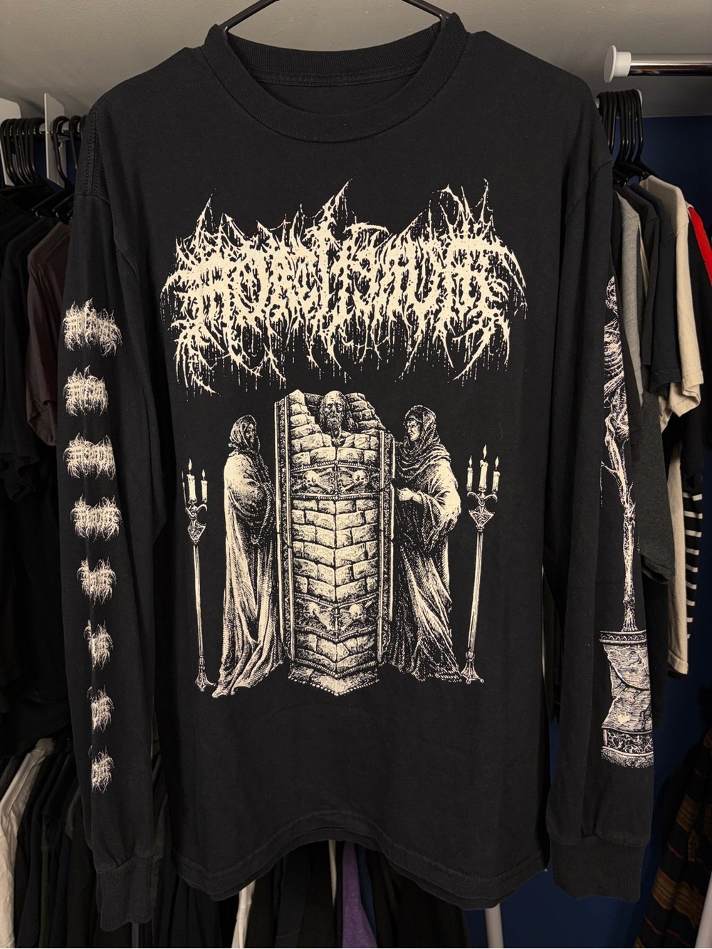 Mortiferum ‘Immurement’ 2024 Desolation of the Nation Tour Long Sleeve Size L